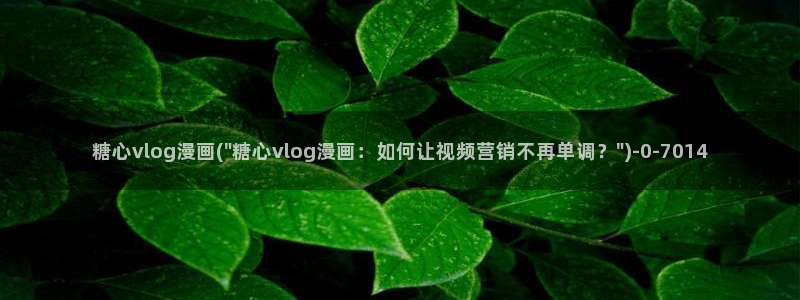糖心vlog缓存
